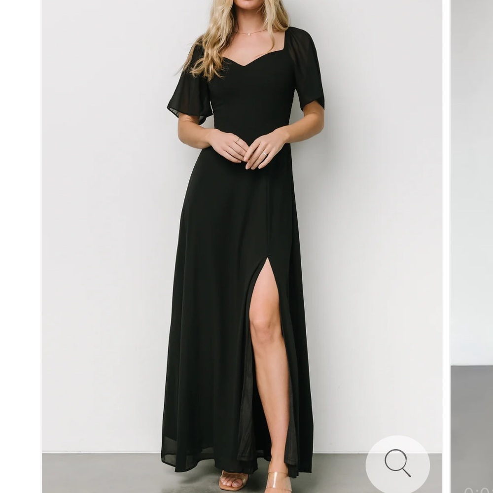 Baltic Born Black Long Sleeve Dress